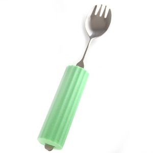 フセ企画 オールステンレスハンドル シリコンスポンジ付 S-28 スプーン・フォーク兼用 小 A05916