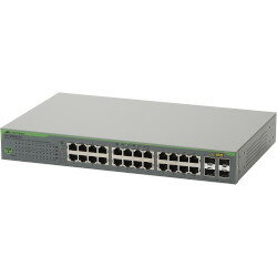 ALLIEDTELESIS アライドテレシス AT-GS950/24 [10/100/1000BASE-Tx20、10/100/1000BASE-Tx4(コンボ)、SFP スロットx4(コンボ)](1918R)