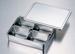 赤川器物製作所 1701804 AG18-8中型調味料入4ヶ入田型