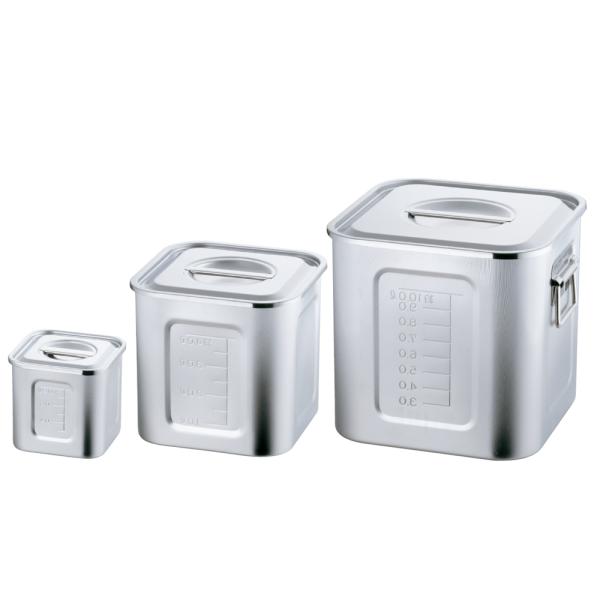 akagawakibutsu seisakusyo 0766410 AG 21-0目盛付角型キッチンポット 10.5cm