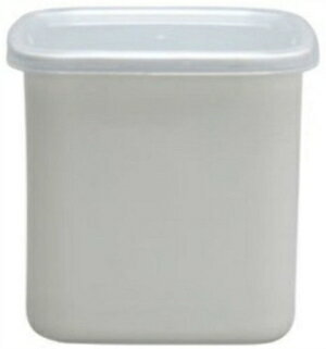 野田琺瑯 NODAHORO 3071003 ホワイトシリーズ スクウェアL シール蓋付 WS-L