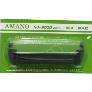 アマノ NU3000用インクパッド（黒） (RT-101870 クロ)