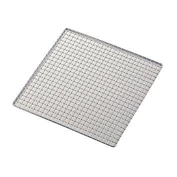 エムテートリマツ 18-8クリンプ焼網　15×15cm 1個