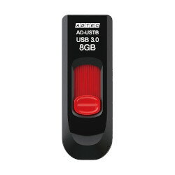 ADTEC アドテック スライド式USB3.0フラッシュメモリ 8GB AD-USTB8G-U3(AD-USTB8G-U3)