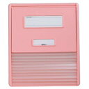 LIHIT LAB. カードインデックス A4(横1面)10名用 ピンクNCNN303-0084010-7509-13