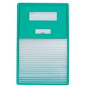 LIHIT LAB. カードインデックス A4(横1面)20名用 グリーンNCNN303-0084010-7510-12