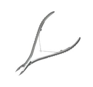 林刃物 小型ニッパ式爪切り アングル刃 全長130mmNC8-4770-118-4770-14