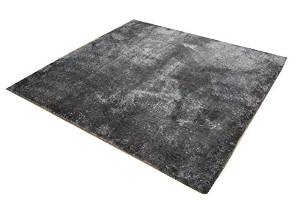 イケヒコ ラグ カーペット 2畳 無地 シャギー調 選べる7色 『ラルジュ』 グレー 約185×185cm（ホットカーペット対応）(3.0)