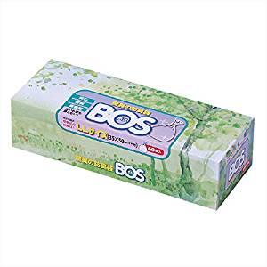 BOS-SHOP 驚異の防臭袋BOS箱型LLサイズ60枚入