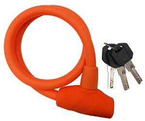 サギサカ シリコンケーブルロック60cm 【71706】【沖縄・離島への配送不可】