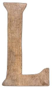 POSH LIVING (ポッシュリビング) (ポッシュリビング) 木製 アルファベットレター C'est La Vie ウッデンアルファベット L 41062