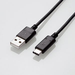 ELECOM エレコム USB2.0ケーブル/A-Cタイプ/認証品/3.0m/ブラック(U2C-AC30NBK) ELECOM エレコム USB2.0ケーブル/A-Cタイプ/認証品/3.0m/ブラック(U2C-AC30NBK)