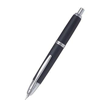 PILOT パイロット 万年筆キャップレス キジク M FC-25SK-B-M ブラック