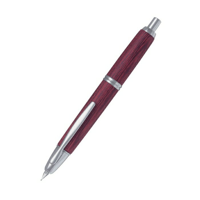 PILOT パイロット 万年筆キャップレス キジク M FC-25SK-DR-M ディープレッド