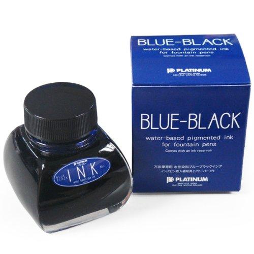 プラチナ 万年筆用 瓶インク INK-1200#3 ブルーブラック