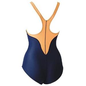 フットマーク 101530　アクアライン(ワンピース)　LL　オレンジ