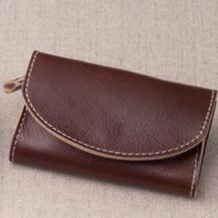 アイアイ ヌメ革 小銭入 チョコ OJ-0404