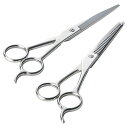 佐竹産業 ヘアーカットハサミ2本セット HC−40
