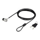 BUFFALO バッファロー BSL06M ディスクシリンダー錠ワイヤーロック(マスターキー対応)(BSL06M)
