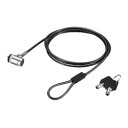 BUFFALO バッファロー BSL08M ピンシリンダー錠ワイヤーロック(マスターキー対応)(BSL08M)