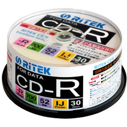 【在庫限即納】RiTEK CD-R / データ用 /