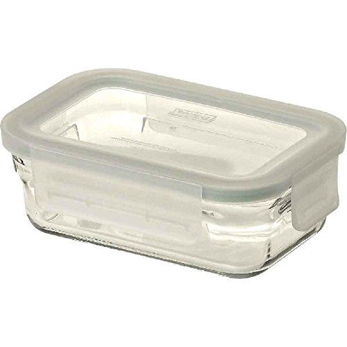 GlassLock 超耐熱ガラス グラスロック/レクタングル小(オーブンウェア密閉蓋付) 1個