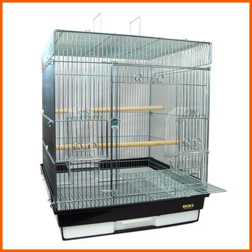 HOEI 鳥かご　465インコ手のり ブラック底