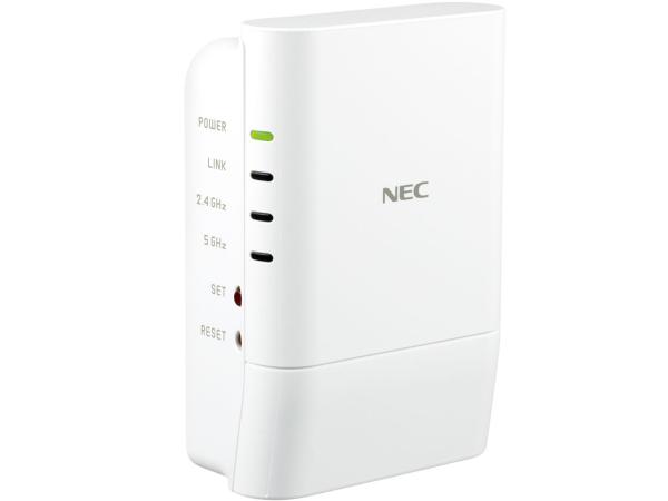 NEC 日本電気 NEC Wi-Fi中継機 Aterm ホワイト PA-W1200EX