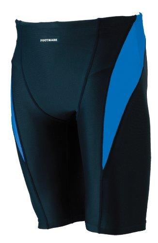 フットマーク 101564 すまいるスイムライントランクス LL ブルー