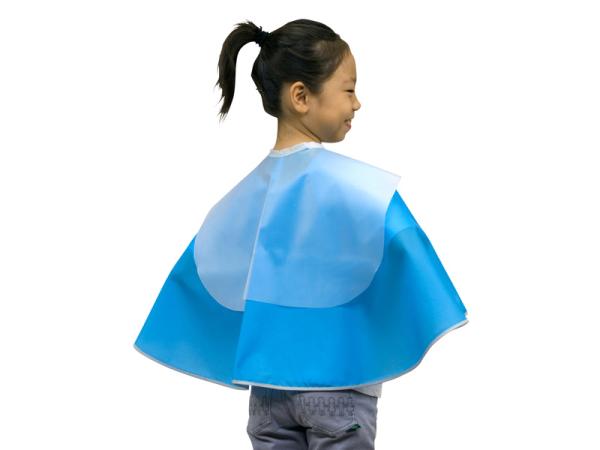 エクセル 子供用バックシャンプークロス No.1014 サックスブルー