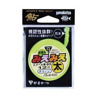 がまかつ みえみえスプール巻目印 細 12m AM109 オレンジ
