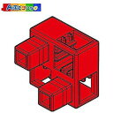 YAZAWA ヤザワ アーテックブロック ハーフB 8PCSセット赤