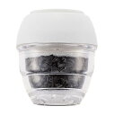YAZAWA ヤザワ クリーンウォーター キッチン用 取付(16~19mm口径丸型パイプ、M22×1.25外ネジ泡沫パイプ) スチロール樹脂製 ホワイト PM7230-W
