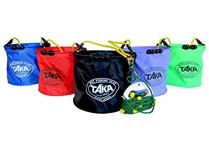 タカ産業(タカサンギョウ) タカ産業 つるべバケツ(おもりとナスカンロープ8m付) 21cm