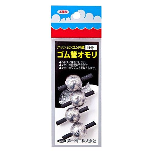 第一精工 ゴム管オモリ丸型6号