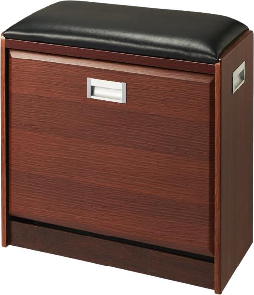 大徳商事 ベンチ式シューズラック 幅44cm TAN-815-40 BR・ブラウン (1068039)