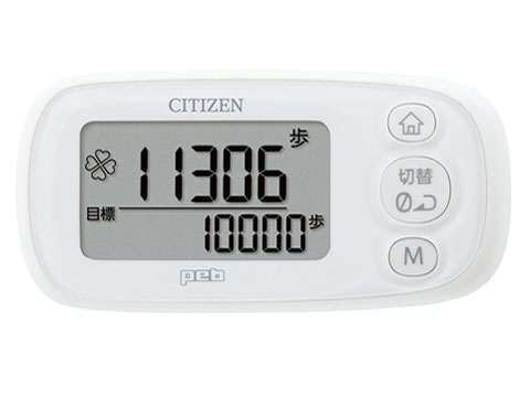 CITIZEN 歩数計TWT512-WH