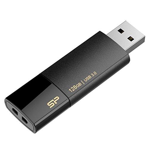 Silicon Power USB3.0フラッシュメモリ128GB Blaze B05 ブラック SP128GBUF3B05V1K(SP128GBUF3B05V1K)