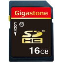 Gigastone 16GB/SDCard/Class10ブラック(GJS10/16G)