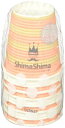 サンナップ 紙コップ しましまエンボスカップ 250mL 8個入 004513508 1パック(8個入)