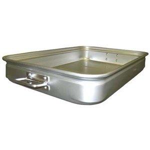 中尾アルミ製作所 アルマイト 手付 キングボックス(番重)特大 90mm 308800 1個