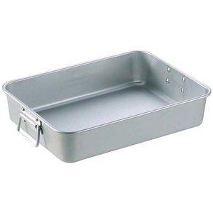 中尾アルミ製作所 アルマイト 手付 調理バット 大(660×440×120) 312600 1個