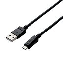 ELECOM エレコム microUSBケーブル/2A出力/スタンダード/通信・充電/1.5m/ブラック(MPA-AMB2U15BK)(2)