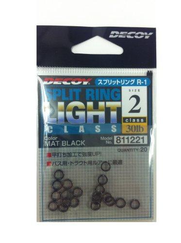 JcC`(KATSUICHI) JcC` R-1 Split Ring LightClass Black #2 #2 Black