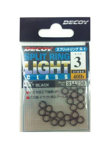 JcC`(KATSUICHI) JcC` R-1 Split Ring LightClass Black #3 #3 Black