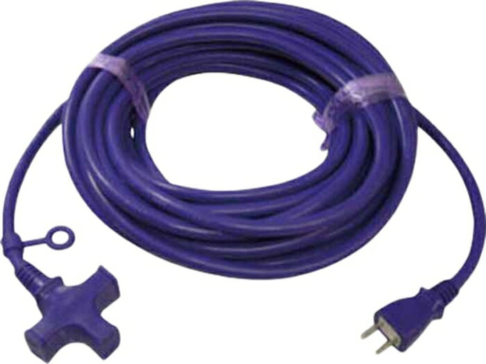 TRUSCO トラスコ中山 TRUSCO　3個口ソフトタイプ延長コード TKC15-103PSVI 3265820
