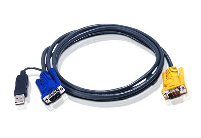ATEN USB KVM֥ SPHD 6m (PS/2 KVM) (2L-5206UP)