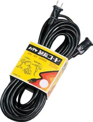 ハタヤリミテッド (008080)EX-101N延長コード10m VCTF2.0X2 2P・15A・125V EX-101N