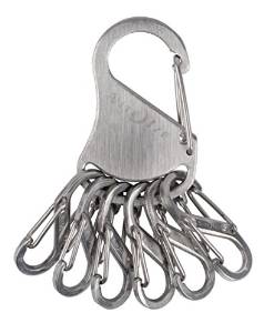 NITEIZE(ナイトアイズ) 【Niteize】キーラックステンレススチールEXステンレスシルバー　(20950)　カラー：シルバー