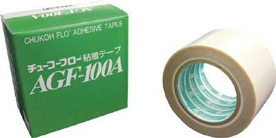 中興化成工業 フッ素樹脂ガラスクロス粘着テープ(耐熱性) (t0.13mm×幅38mm×10m) AGF-100A 1巻